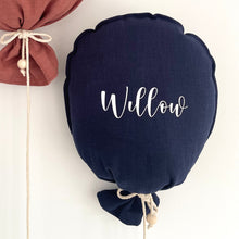 Load image into Gallery viewer, Personalised Linen Balloon // Room Decor // More colours
